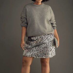 Twofer sweater mini dress by Mare Mare